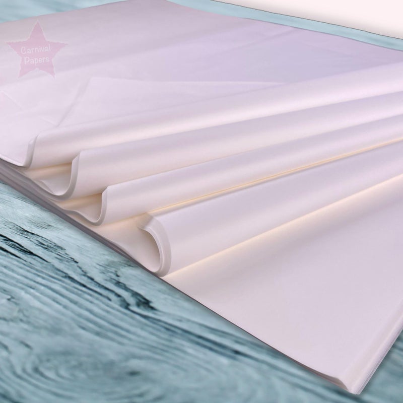 Carnvial Papers Carnival Papers Wet Strength White Tissue Paper 10 Sheets Alternative to Deli Paper for Model Making, Geli Printing, Mixed Media Crafts etc Resistant to Tearing When Wet - Image 3